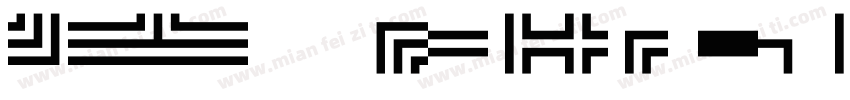 MINI 7 Tight Regular字体转换